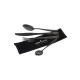 Набор столовых приборов из нержавеющей стали FOX Cookware Black Stainless Cutlery Set