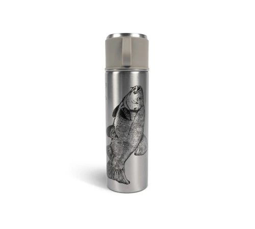Термос с принтом линя Korum Classic Thermal Flask Tench