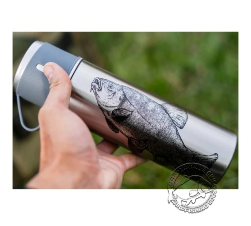 Термос с принтом линя Korum Classic Thermal Flask Tench