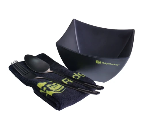 Набор с тарелкой-пиалой Ridge Monkey SQ DLX Bowl Set