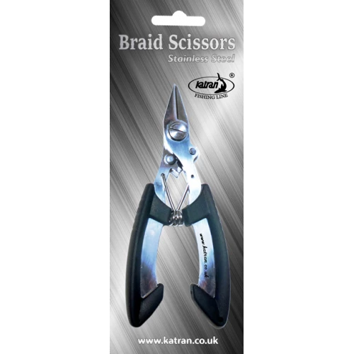 Кусачки для плетеных шнуров Katran Braid Scissors (Stainless Steel)