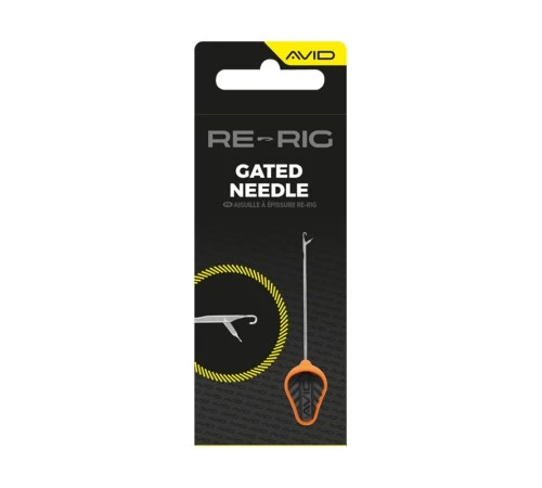Насадочная игла с замочком Avid Carp Re-Rig Gated Needle