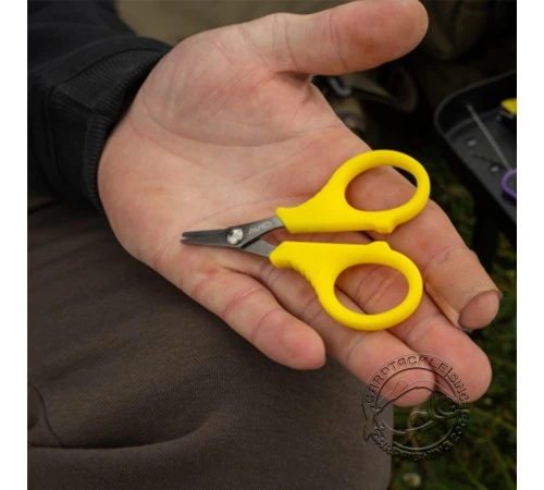 Компактные ножницы для плетеных материалов Avid Carp Re-Rig Compact Braid Scissors