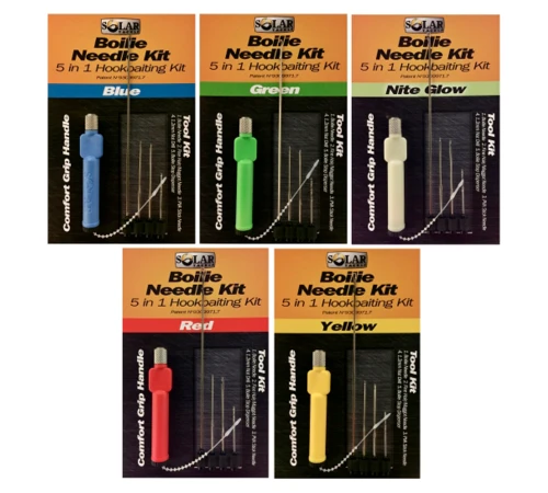 Набор игл для бойлов 5 в 1 Solar Boilie Needle Kit