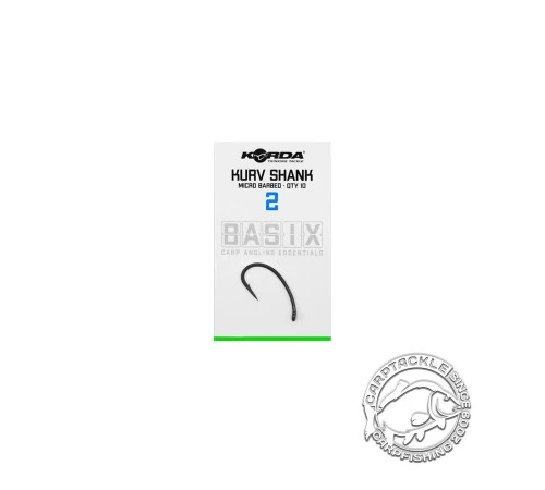 Крючок KORDA Basix Kurv Barbed