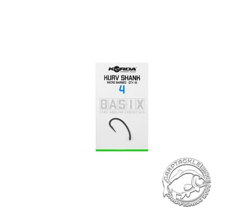 Крючок KORDA Basix Kurv Barbed