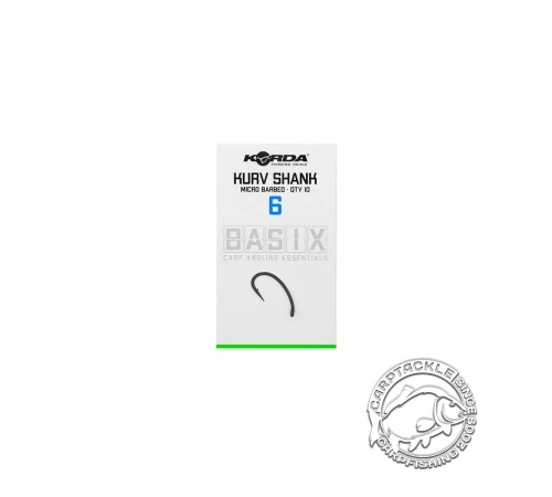 Крючок KORDA Basix Kurv Barbed