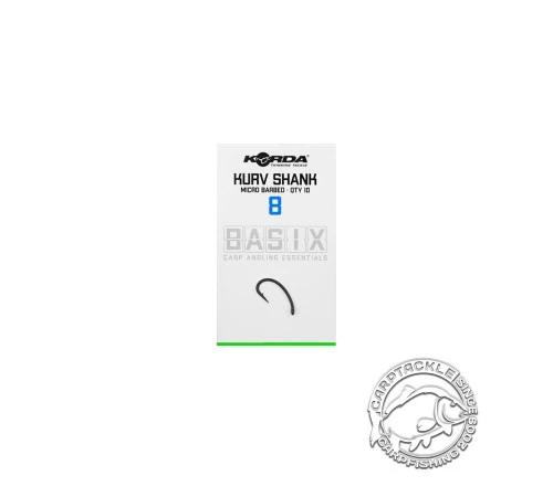 Крючок KORDA Basix Kurv Barbed