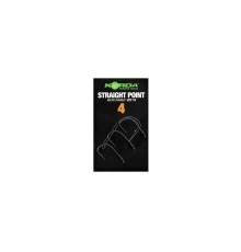 Крючок KORDA Straight Point Barbed №4