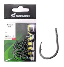 Крючки карповые c тефлоновым покрытием Hayabusa К-1 XS