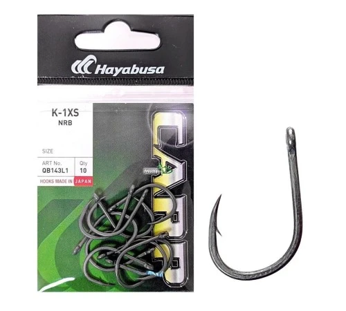 Крючки карповые c тефлоновым покрытием Hayabusa К-1 XS