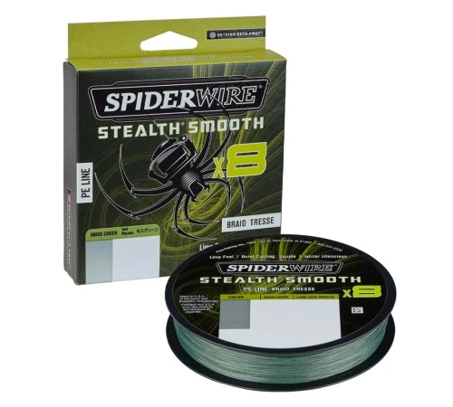 Шнур SpiderWire Stealth Smooth8 x8 PE Braid Moss Green