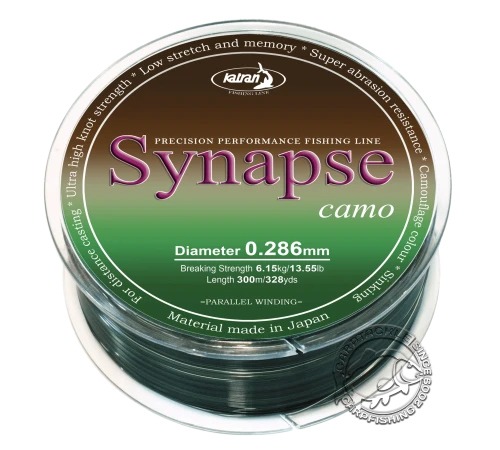 Леска Katran Synapse Carp Camo