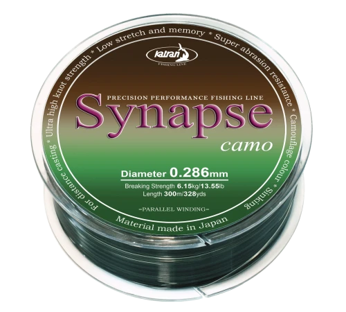 Леска Katran Synapse Carp Camo