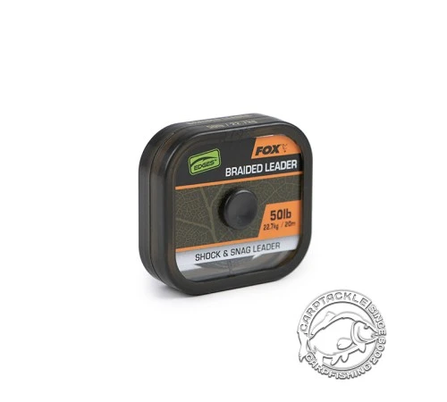 Плетеный шок-лидер Fox EDGES Naturals Braided Leader