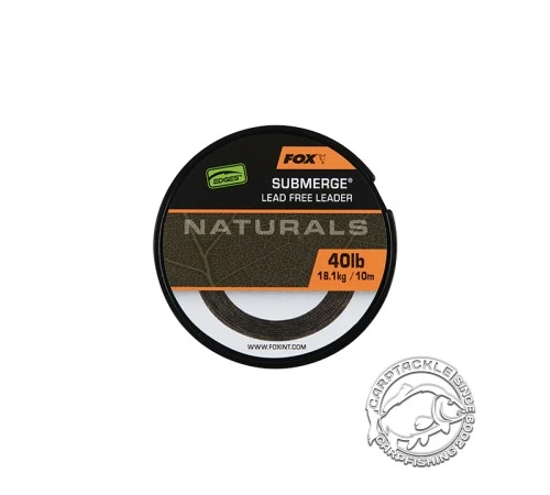 Ледкор без сердечника Fox EDGES Naturals Submerge Leader