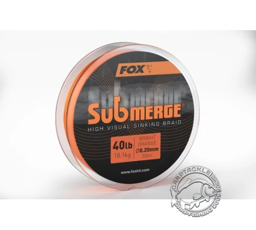 Плетеная леска Fox Submerge High Visual Sinking Braid