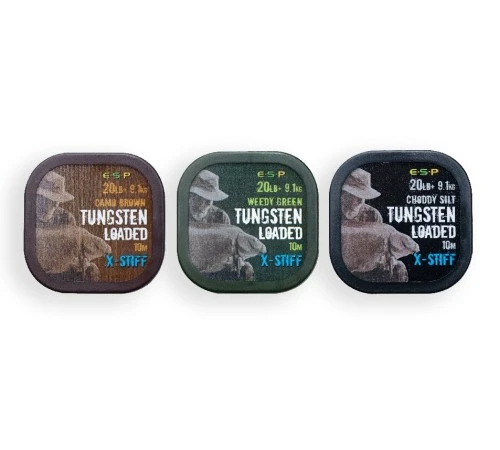 Поводковый материал ESP TUNGSTEN LOADED X - STIFF