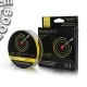 Плетёная леска тонущая De-Nova DSTN Х4 300м yellow 0,164мм 4,2кг