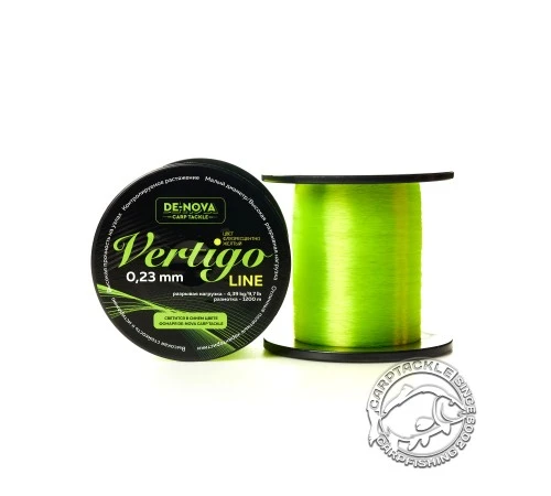Леска нейлоновая De-Nova Carp Tackle Vertigo
