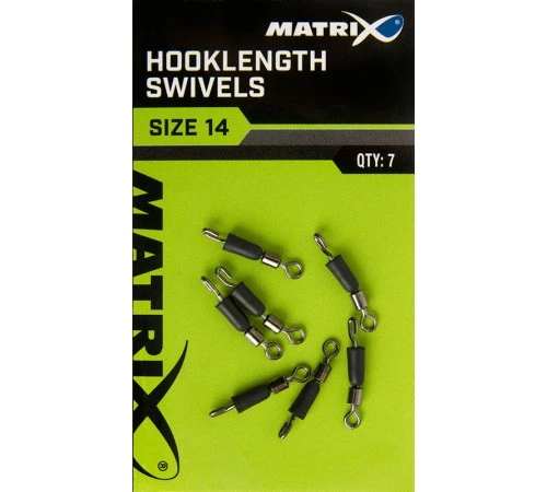 Вертлюги с быстросъемом Matrix Hooklength Swivels