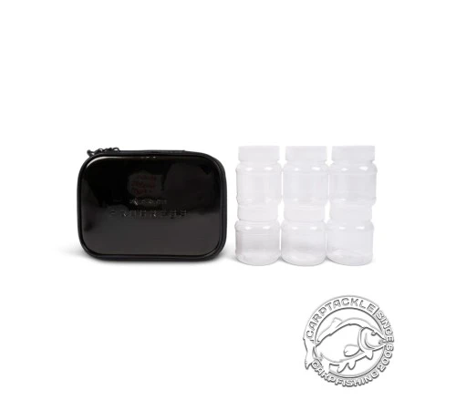 Сумка с банками для насадок из ЭВА Korum Progress EVA Hookbait Pouches