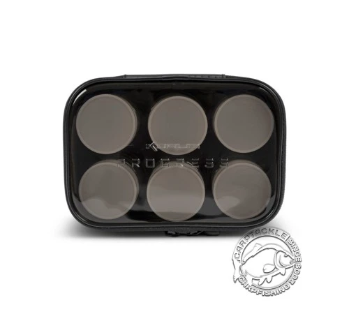 Сумка с банками для насадок из ЭВА Korum Progress EVA Hookbait Pouches