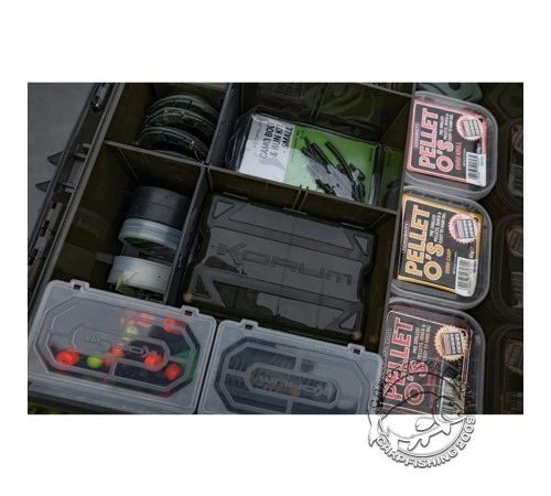 Коробка для снастей в полной комплектации Korum Mega Blox Loaded