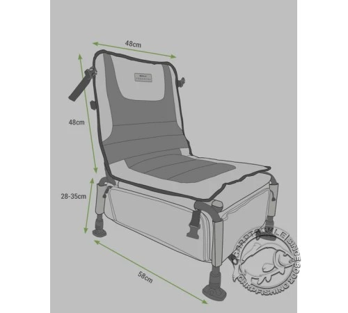 Кресло фидерное Korum Progress Ruckchair - Standard