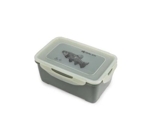 Герметичный контейнер для еды с принтом линя Classic Korum Tench Lunch Box
