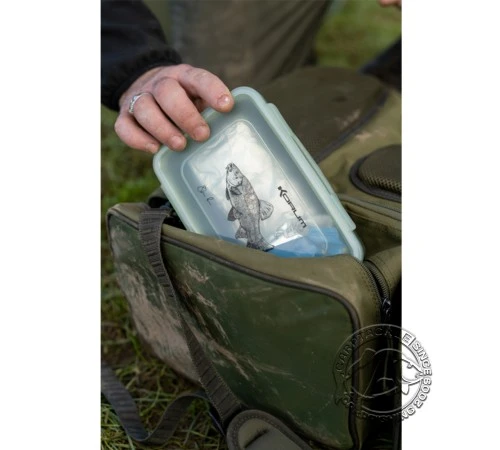 Герметичный контейнер для еды с принтом линя Classic Korum Tench Lunch Box