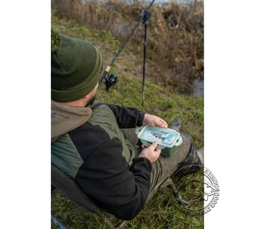 Герметичный контейнер для еды с принтом линя Classic Korum Tench Lunch Box