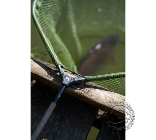 Металлическая прямоугольная голова подсачека с латексной сеткой Korum Full Metal Speci Square Latex