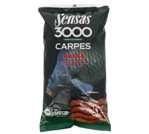 Прикормка Sensas 3000 CARP Rouge