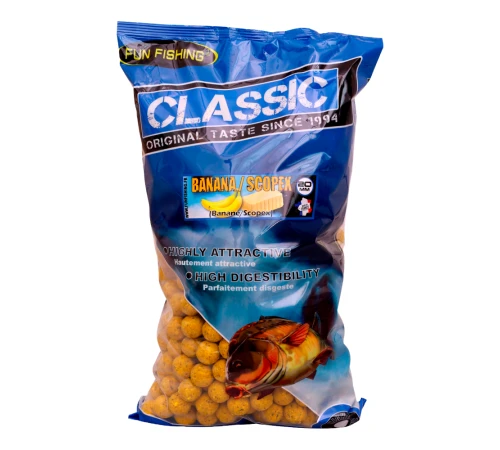 Тонущие бойлы Fun Fishing Classic Banana Scopex