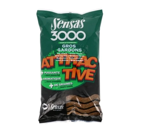 Прикормка Sensas 3000 ATTRACTIVE Gros Gardons
