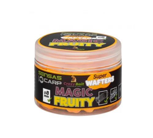 Вафтерсы Sensas Crazy Baits Super Wafters Magic Fruity 8mm