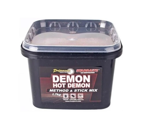 Прикормочная смесь StarBaits Hot Demon Method & Stick Mix 1.7kg