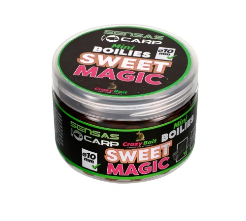 Бойлы тонущие Sensas Crazy Bait Mini Boilies Sweet Magic 10mm