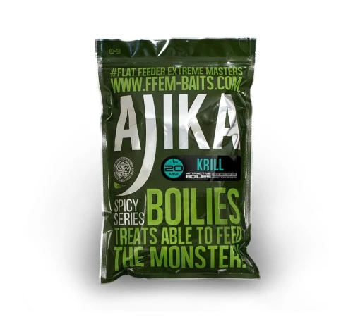 Бойлы тонущие FFEM Ajika Boilies Krill 20mm Криль