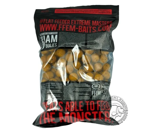 Бойлы тонущие FFEM Super Jam Boilies Honey Corn 20mm
