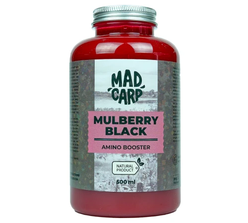 Амино бустер Mad Carp Baits Mulberry Black 500ml