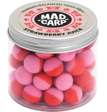 Бойлы насадочные Mad Carp Baits Balanced Strawberry Juice