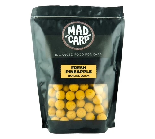 Бойлы тонущие Mad Carp Baits Fresh Pineapple 1kg