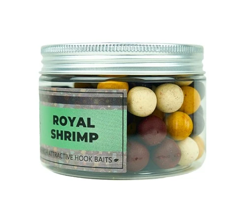 Бойлы насадочные Mad Carp Baits Royal Shrimp Color Mix
