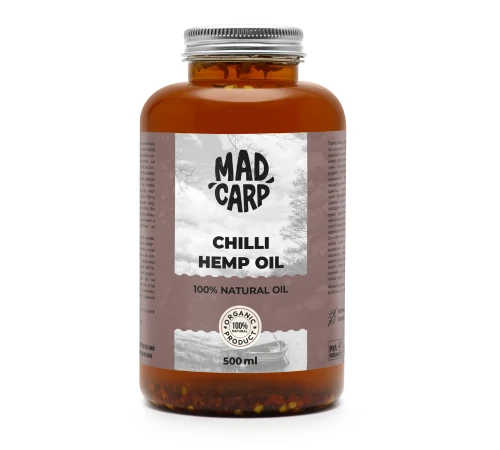 Натуральное масло Mad Carp Baits Chilli Hemp Oil