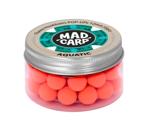 Плавающие бойлы Mad Carp Baits Fluoro POP-UP Aquatic
