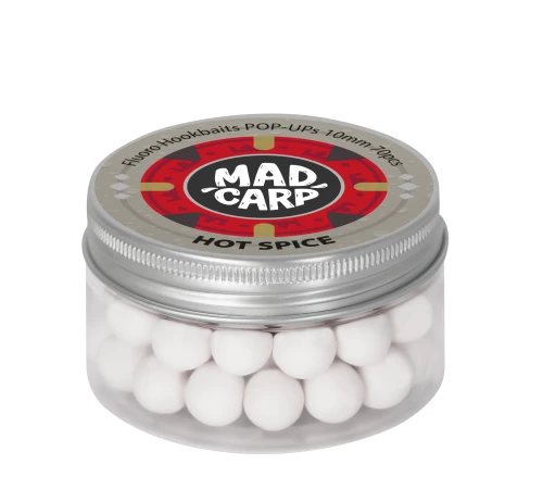 Плавающие бойлы Mad Carp Baits Fluoro POP-UP Hot Spice