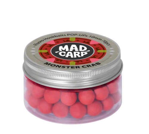 Плавающие бойлы Mad Carp Baits Fluoro POP-UP Monster Crab