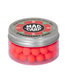 Плавающие бойлы Mad Carp Baits Fluoro POP-UP Strawberry Juice 10mm